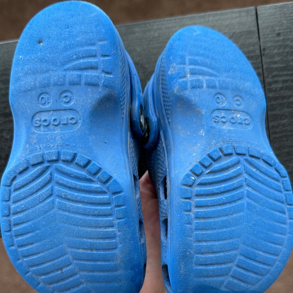 Kids Blue Clogs - Picture 4 of 4